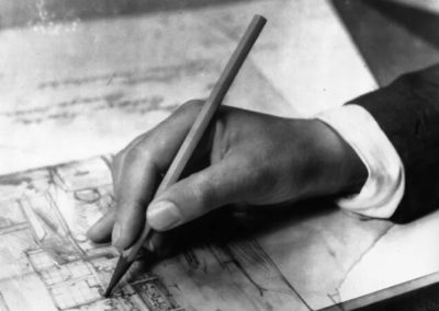 Architect at work